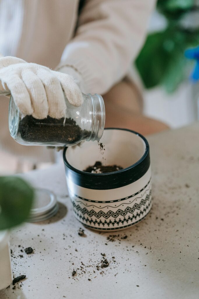 Preparation of a Planting Tub